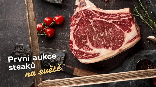 První aukce hovězích steaků na světě