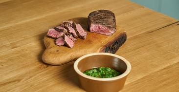 Chuck steak s Chimichurri