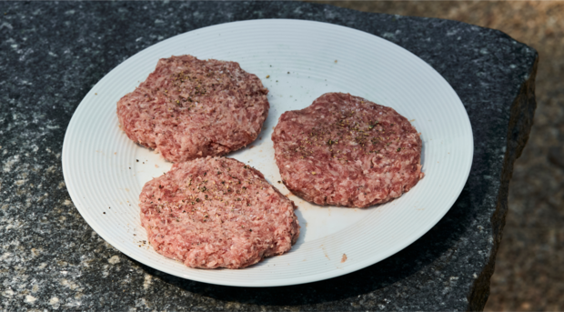 Postup přípravy – Hovězí burger