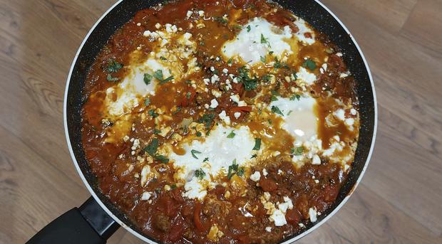 Postup přípravy – Shakshuka